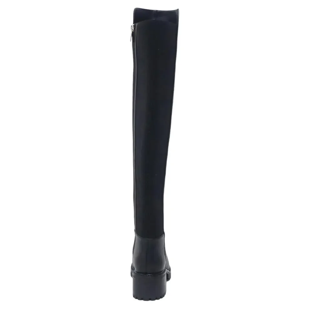 Kenneth Cole NY Women's Riva Over The Knee Regular Calf Boots Black Size 6